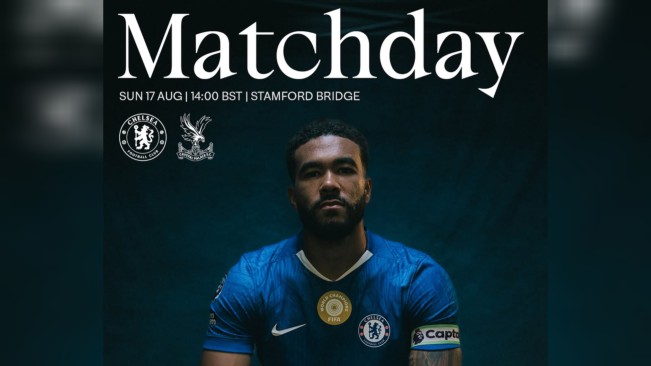 Chelsea vs Crystal Palace. [Instagram]